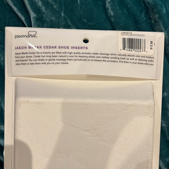 2 pack of Jason Mark Fresh shoe inserts NEW - Picture 4 of 5